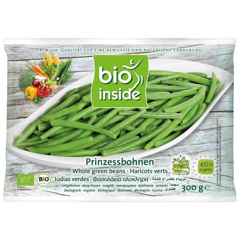 Bio Inside Feijão Verde Bio Congelados 300 g