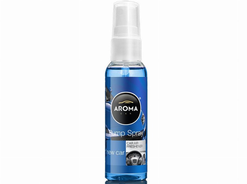Ambientador Auto Aroma Car Pump Spray 30 ml New Car