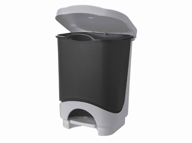 Balde Lixo Com Pedal Idea Actuel Em Plástico 8 l