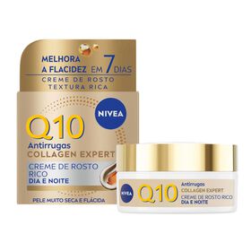 Creme De Rosto Q10 Antirugas Collagen Expert Nivea 50 ml