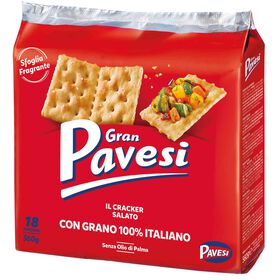 Bolachas Crackers Com Sal Gran Pavesi 560 gr (10 Un)