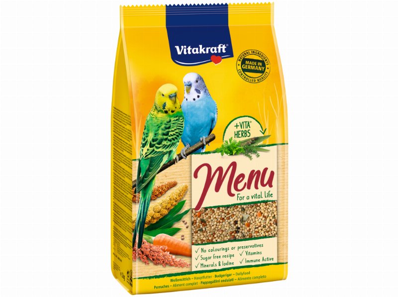 Alimento Para Periquito Vitakraft Premium Menu 1 kg