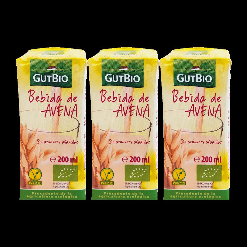 Bebida De Aveia Biológica 3 X 200 ml