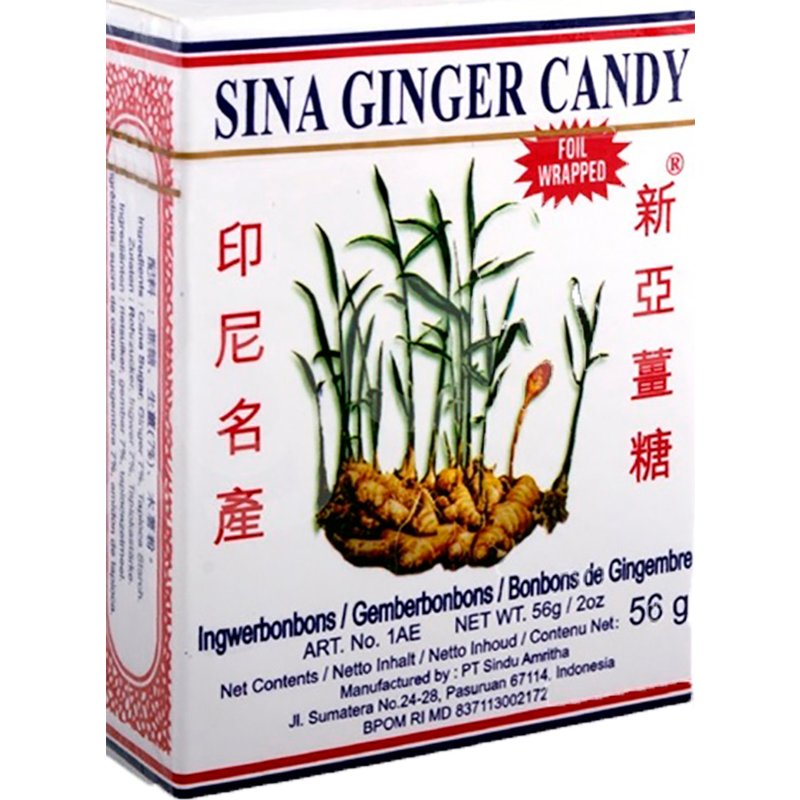 Rebuçados De Gengibre 56 g