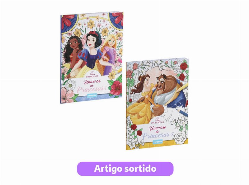 Livro Universo De Princesas Modelos Sortidos