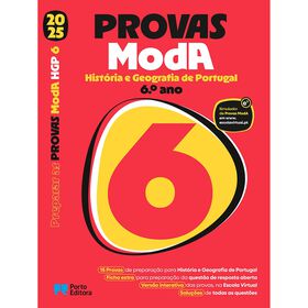 Preparar As Provas Moda 2025 - História E Geografia De Portugal - 6.º Ano