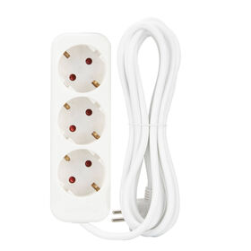 Bloco 3 Tomadas Sem Interruptor 1,4Mts Branco Boost 1 Un