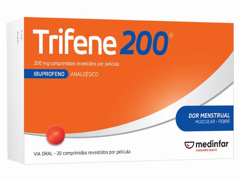 Comprimidos Trifene 200Mg 20Un