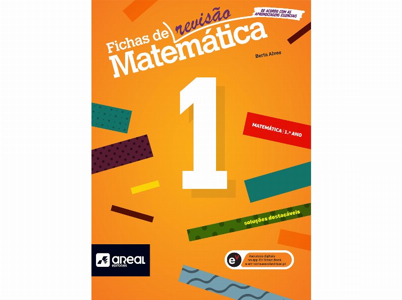 Livro Fichas De Matemática 1 - 1.º Ano