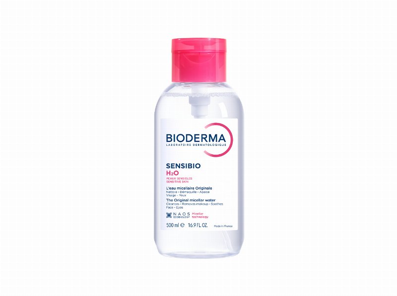 Água Micelar Bioderma Sensibio Pump 500 ml