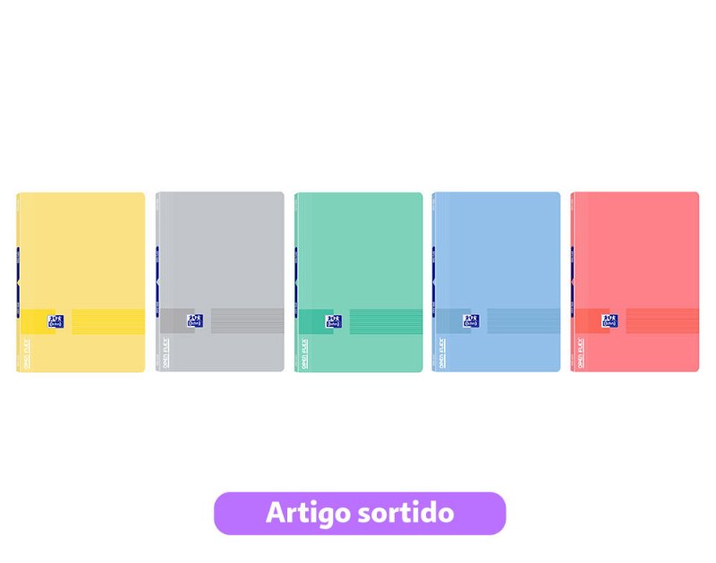 Caderno Agrafado Openflex Oxford Oxford&You A4 Pautado Cores Sortidas