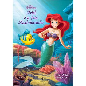 Disney Princesas Nº 7 - Ariel E A Jóia Azul-Marinho
