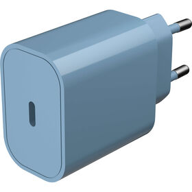 Tomada Usb-C Fusion Azul Bazarão 1 Un
