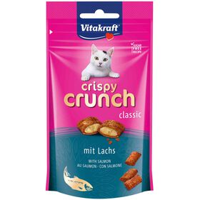 Snack Para Gato Crispy Crunch Salmão Vitakraft 60 g (7 Un)