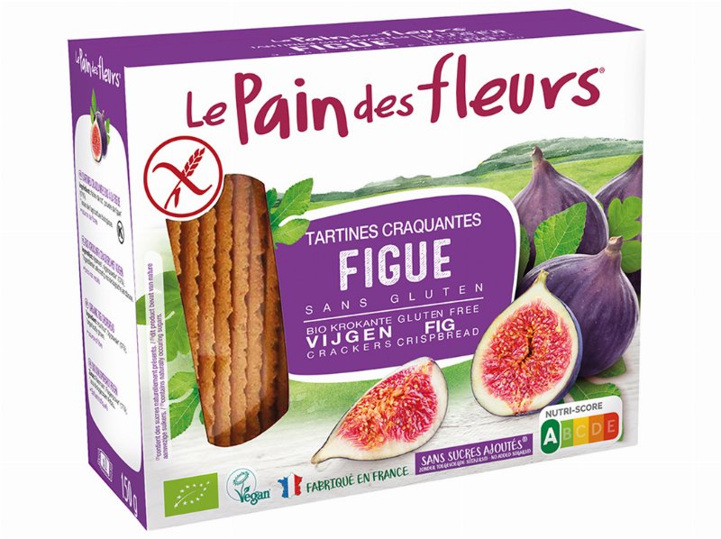 Snacks Le Pain Des Fleurs Figo Bio 150 g