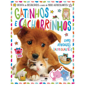 Gatinhos E Cachorrinhos - Livro De Atividades Com Autocolantes De Dawn Machell