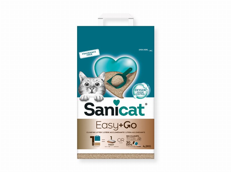 Areia Aglomerante Sanicat Easy & Go 4.2 kg