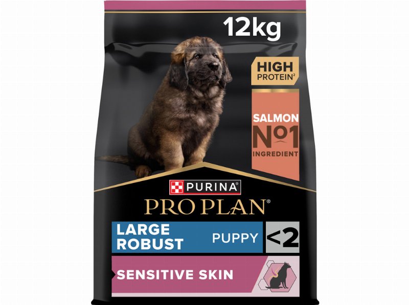 Ração Cão Júnior Pro Plan Large Robust Skin Com Salmão 12 kg