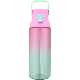 Garrafa 750 ml Rosa E Verde Kasa