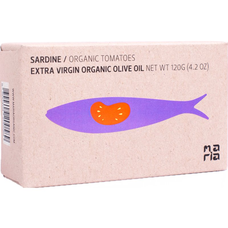 Sardinhas Em Tomate Biológico