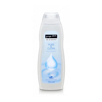 Gel De Banho Pure & Clean Pingo Doce 0.75L