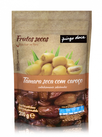 Tâmara Seca Pingo Doce 0.2Kg