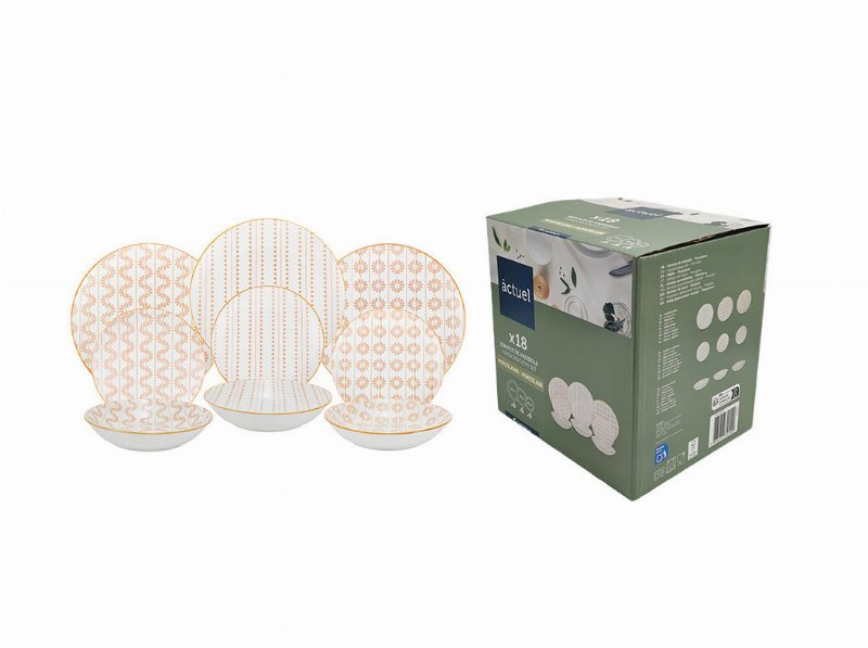 Serviço Actuel Porcelana 18 Peças