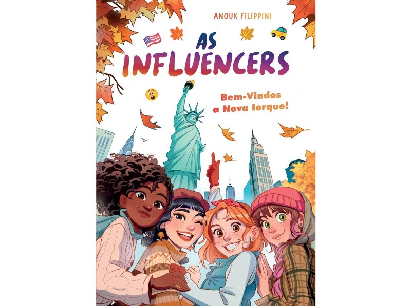 Livro As Influencers 5 - Bem- Vinda A Nova Iorque!