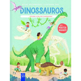 Atlas Desdobrável Ilustrado Dos Dinossauros