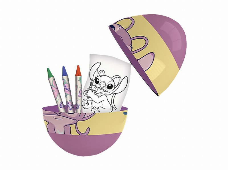 Conjunto Papelaria Ovo Stitch Pequeno 4 Peças