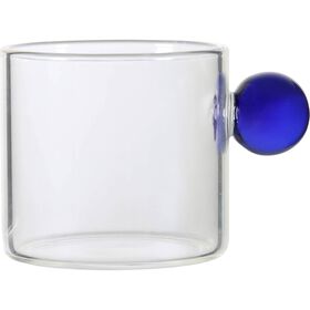 Copo Café 90 ml Com Asa Bola Preta Kasa