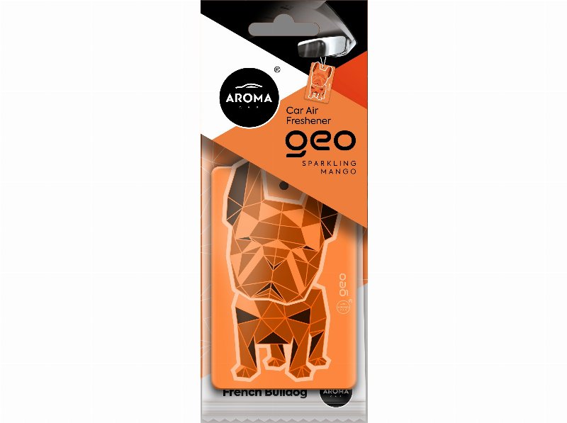Ambientador Auto Aroma Car Geo Dog Orange 30D