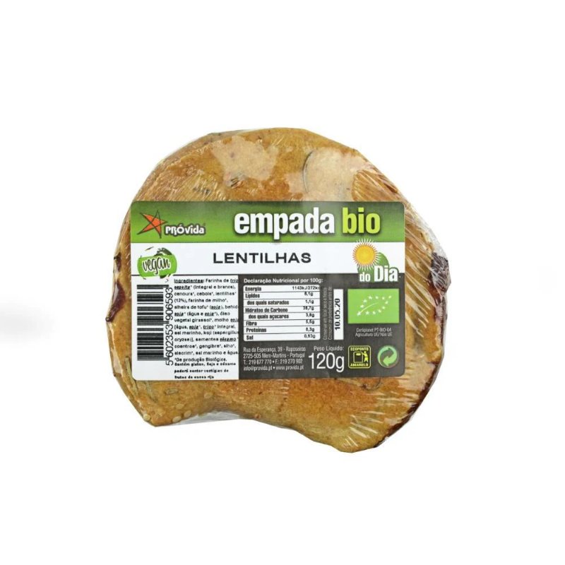 Empada De Lentilhas Bio Próvida 100 g
