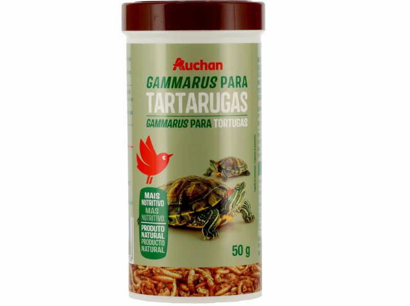 Comida Para Tartarugas Auchan Gammarus 50 g