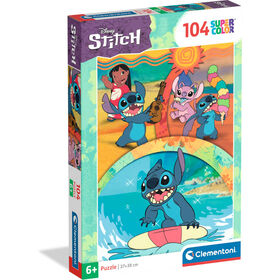 Clementoni - Puzzle Disney Stitch 104 Peças