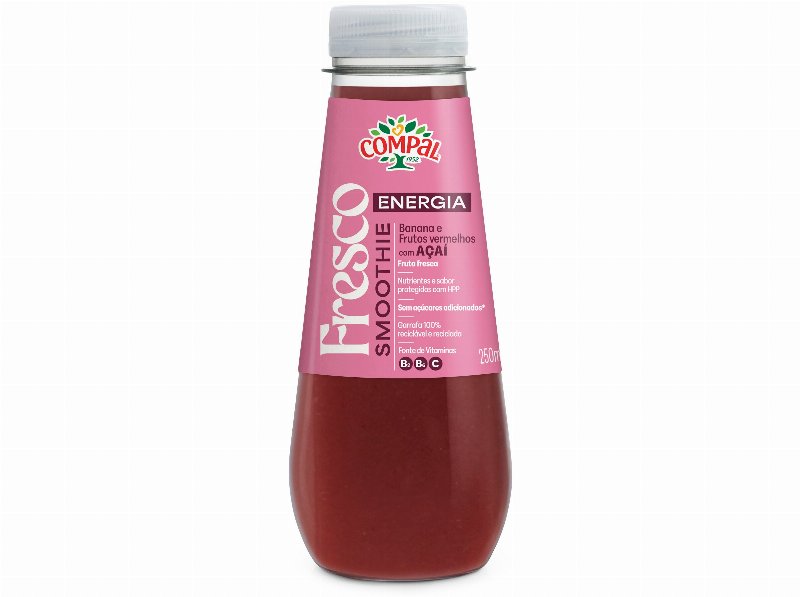 Sumo Compal Fresco Banana/Frutos Vermelhos E Açai 0.25 l (Sdr)