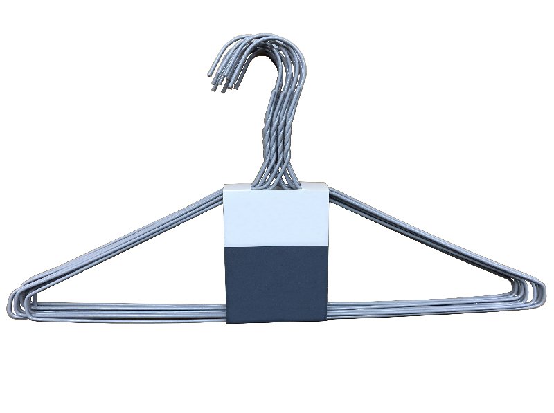 Conjunto De 10 Cabides Auchan Essencial Metal Revestido