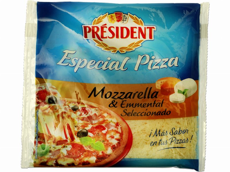 Queijo Ralado Para Pizza President 150 g