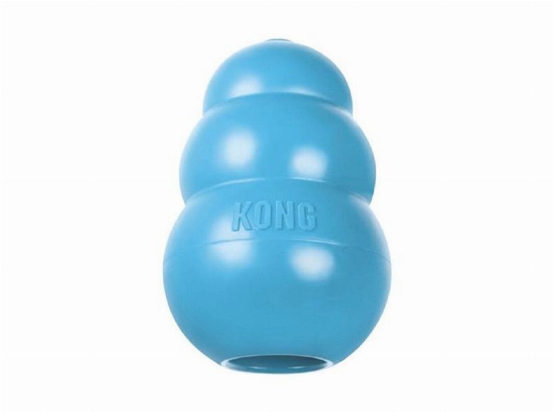 Brinquedo Para Cão Kong Puppy Small Azul
