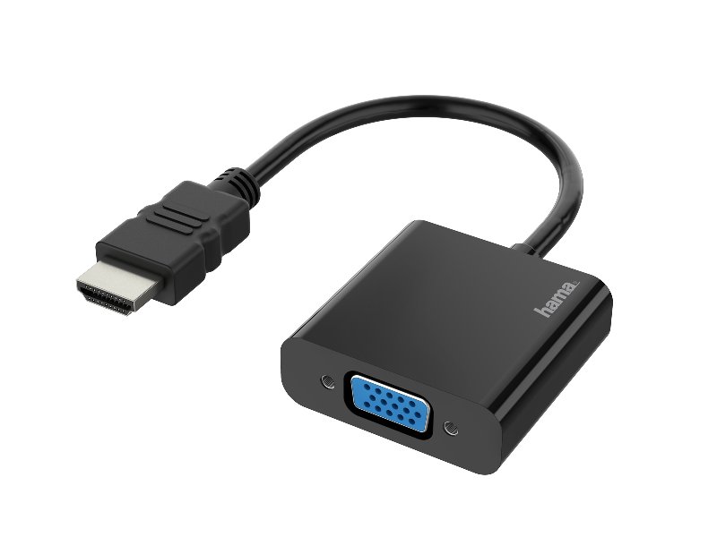 Adaptador Hdmi Hama Hdmi-Vga C/ Audio 15Cms 00200343