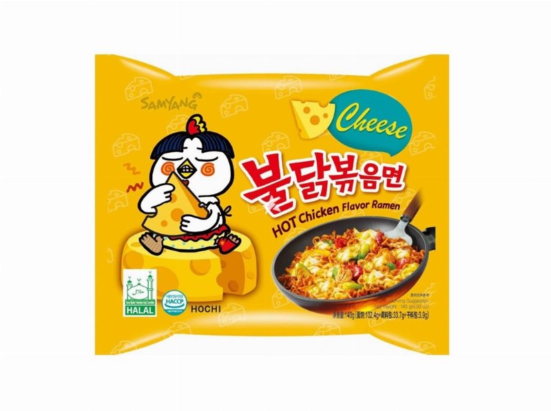 Noodles Samyang Buldak Hot Chicken Cheese 140 g