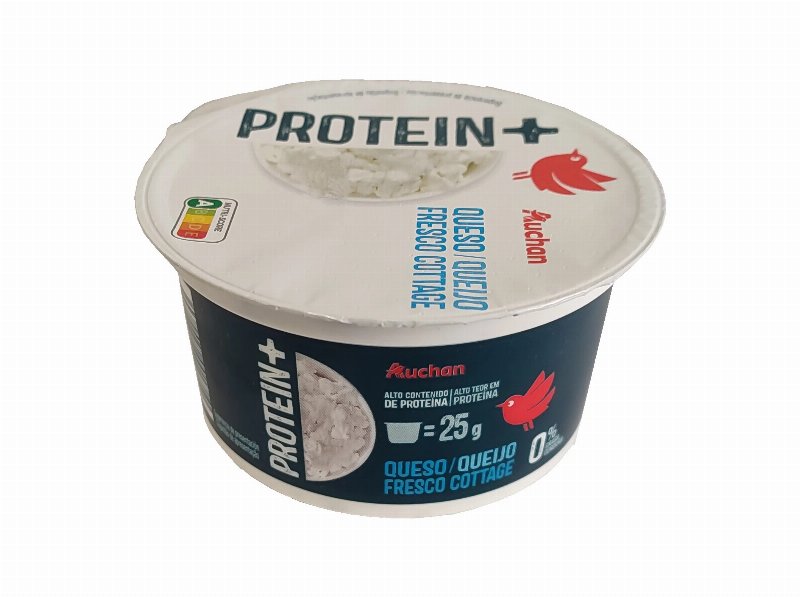 Queijo Fresco Cottage Auchan 0% Gordura + Proteina 200 g
