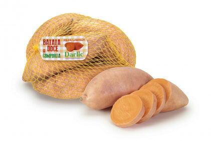 Batata Doce Polpa Laranja Embalada Nossa Fruta E Legumes 1Kg