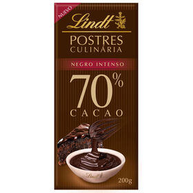 Tablete De Chocolate Culinária 70% Lindt 200 gr