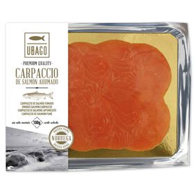 Carpaccio De Salmão Fumado Ubago 100 gr