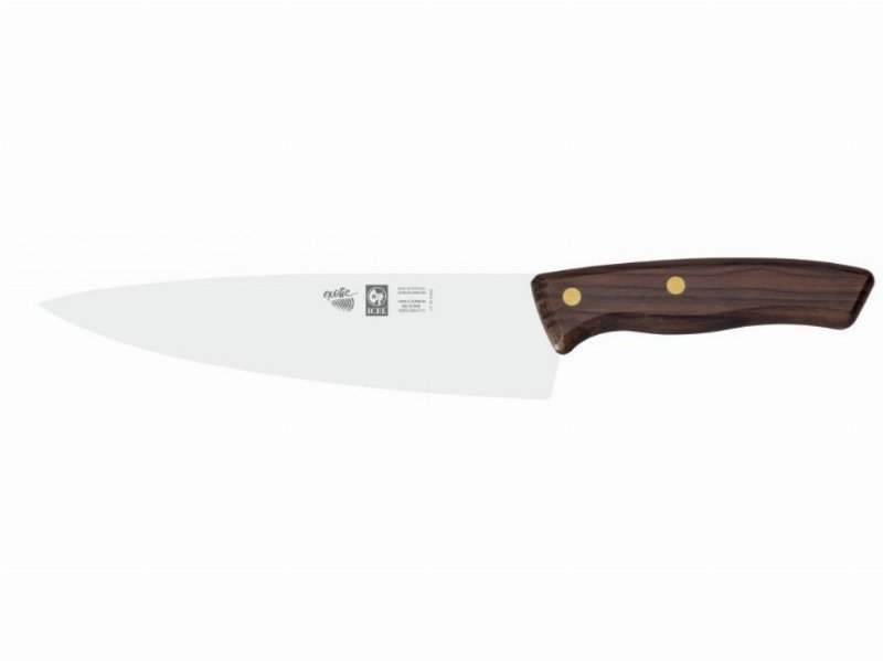 Faca De Chef Icel Cabo Madeira 15Cm