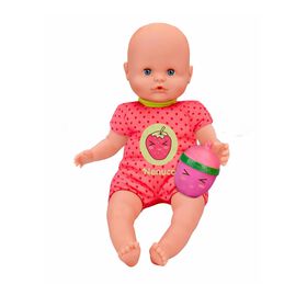 Nenuco - Boneco Com Biberão E Guizo (Várias Cores)