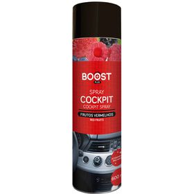 Spray Auto Cockpit Frutos Vermelhos Boost 600 ml