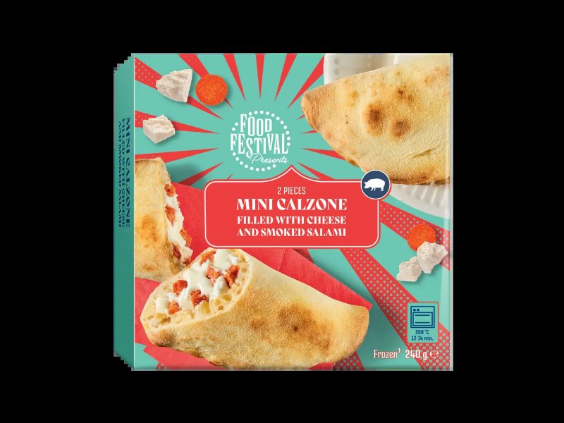 Mini Calzone Salame Ricotta / Pesto