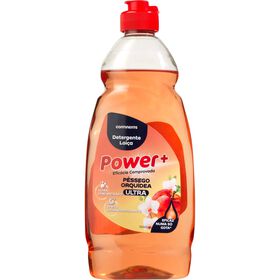 Detergente Manual Loiça Power+ Pêssego Orquídea Continente 500 ml